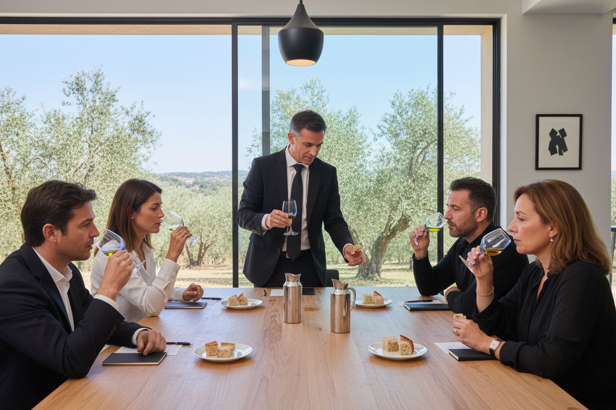 degustazione olio sommelier