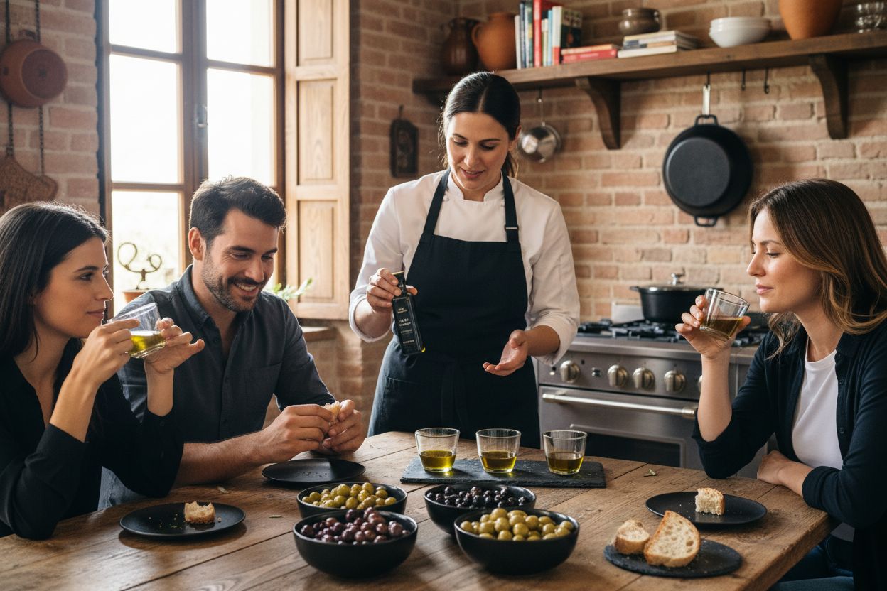 degustazione olio differenze cultivar