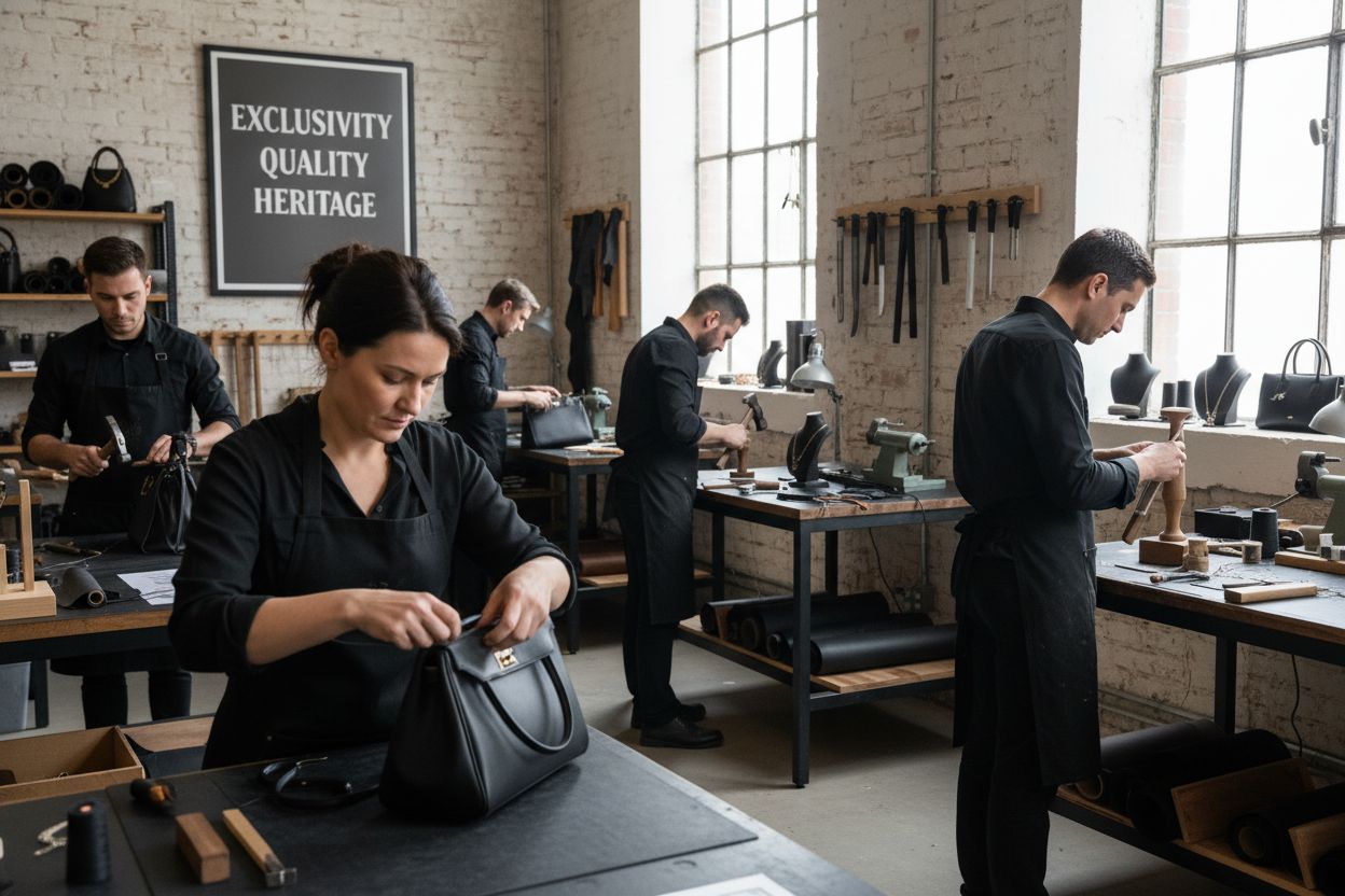 luxury brand craftsmanship