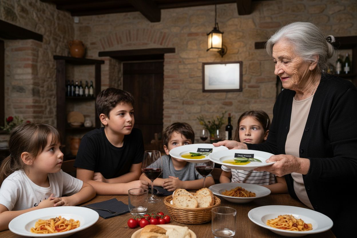 degustazione olio famiglia
