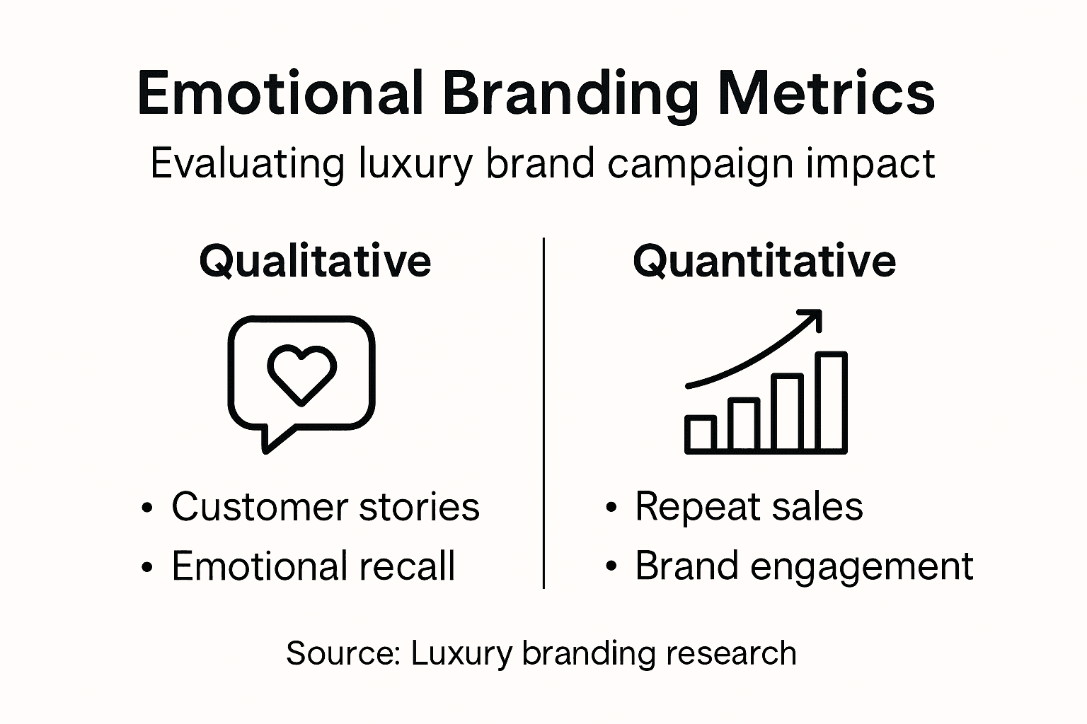 Infographic measuring emotional branding impact