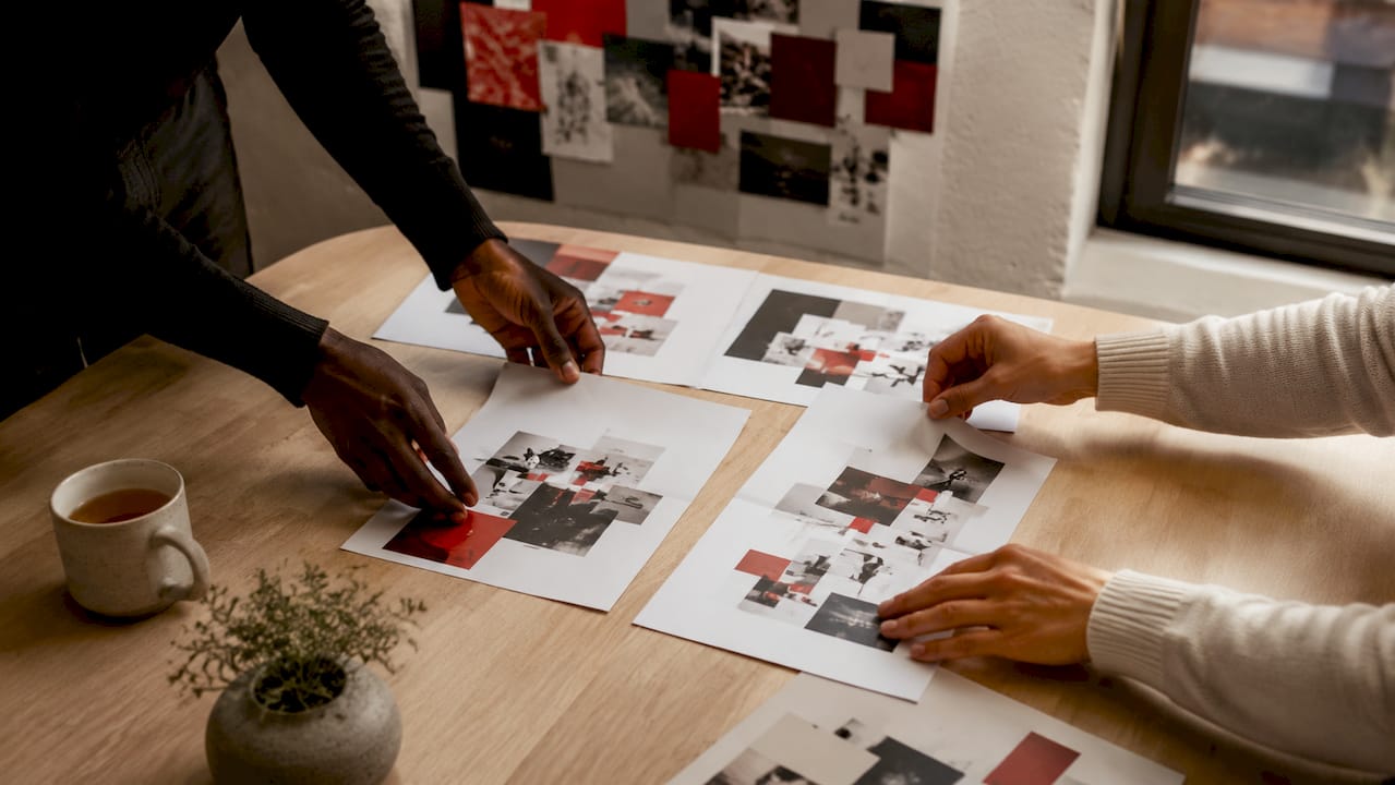 What Is Subtle Marketing? A Guide for Professionals Hands typing on laptop in marketing workspace