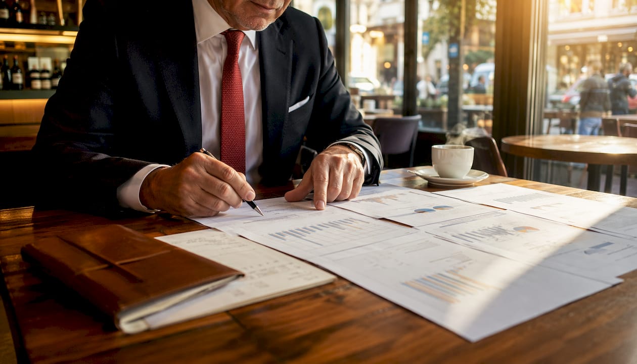 Why Early Trend Adoption Matters for Luxury Brands Hands reviewing luxury consumer data reports