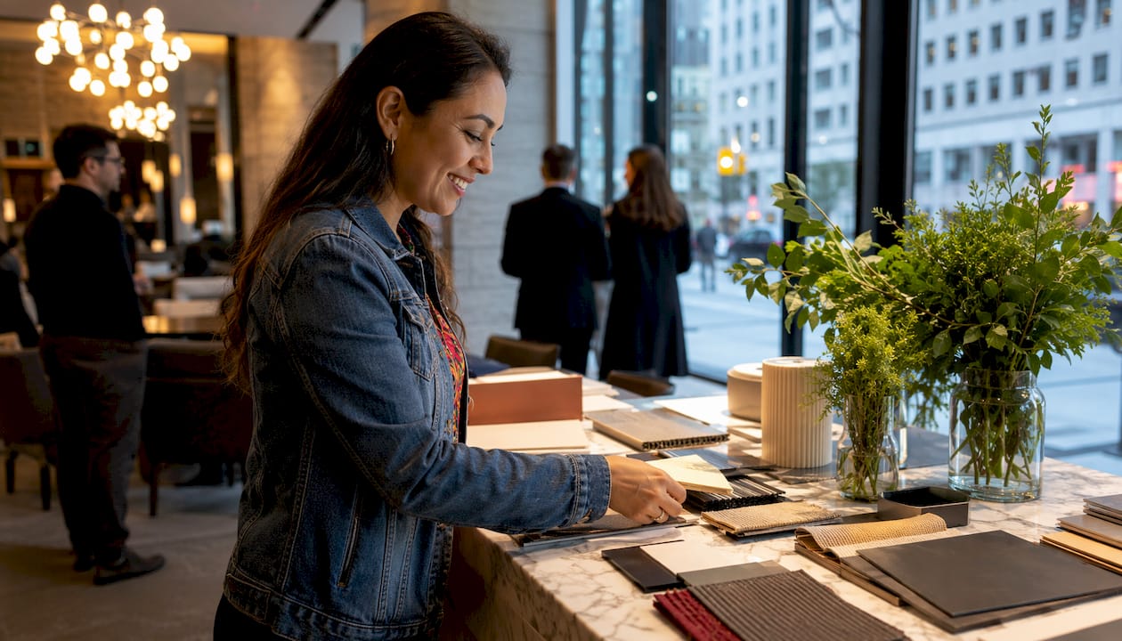 What Is Experiential Marketing? A Strategic Guide Woman smiling during brand experience interaction
