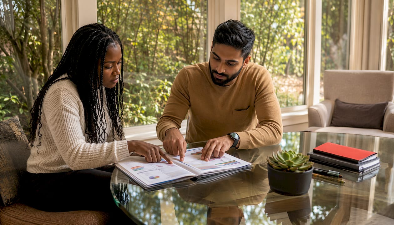 Niche Marketing Explained: Strategy, Benefits, and Examples Two professionals collaborating on niche marketing strategy