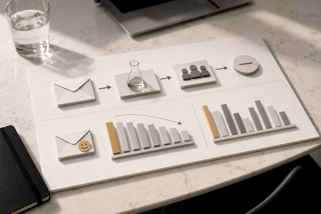 Illustration comparing emoji email evidence