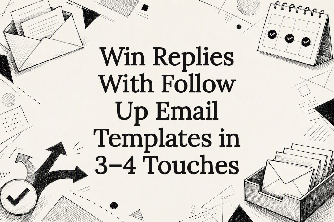 Win Replies With Follow Up Email Templates in 3–4 Touches