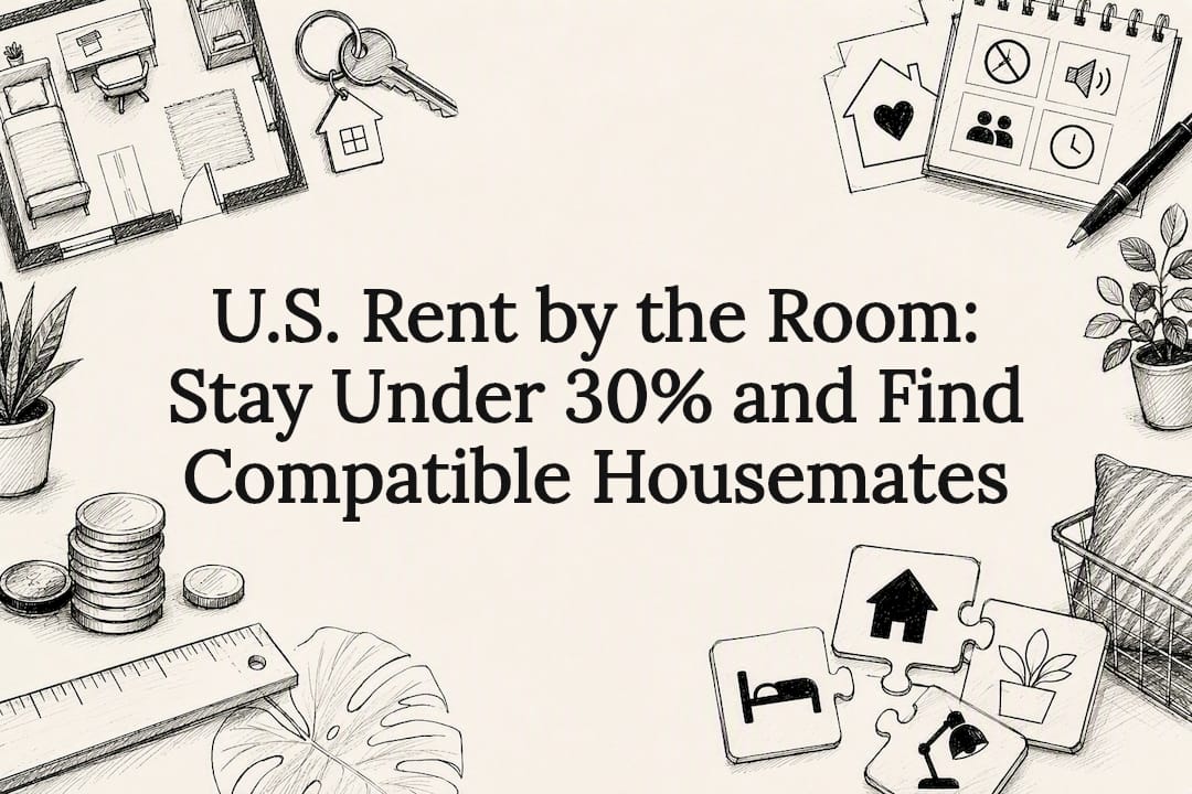 Shared room rental budgeting title card