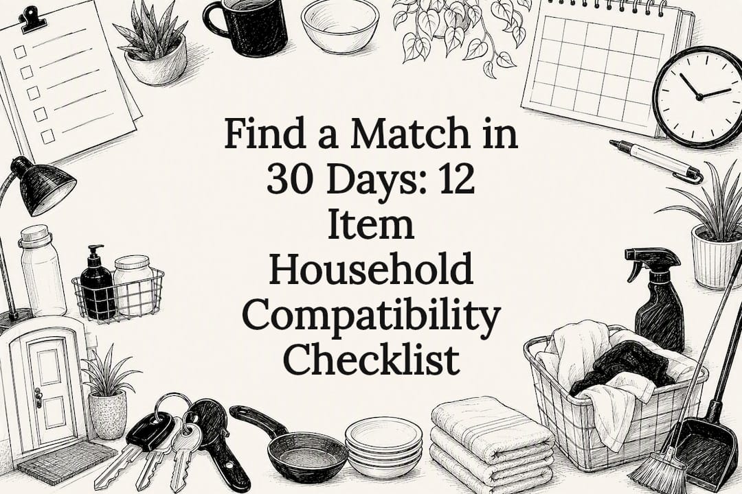 Household compatibility checklist title card