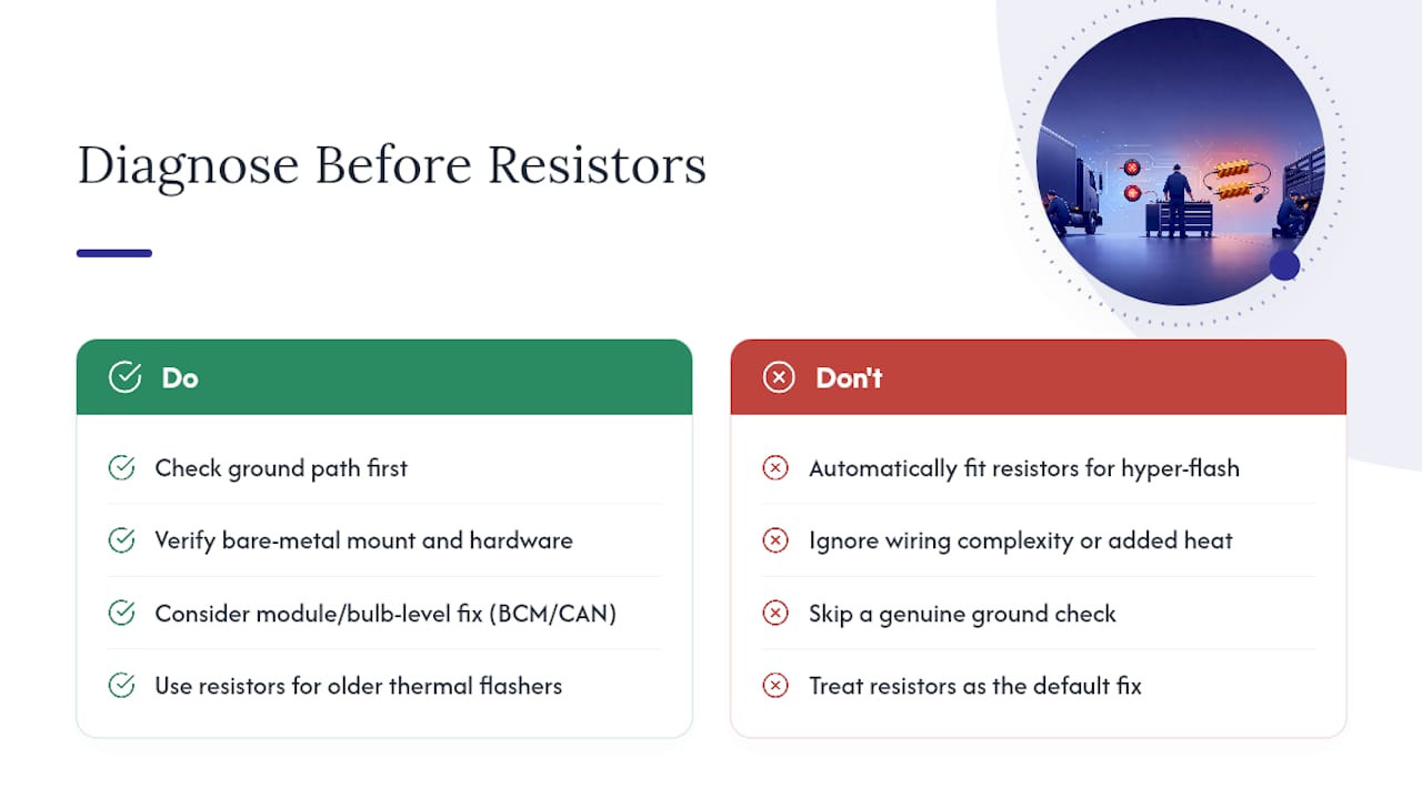 Why Resistors Get Blamed for Problems They Didn't Cause — overview diagram