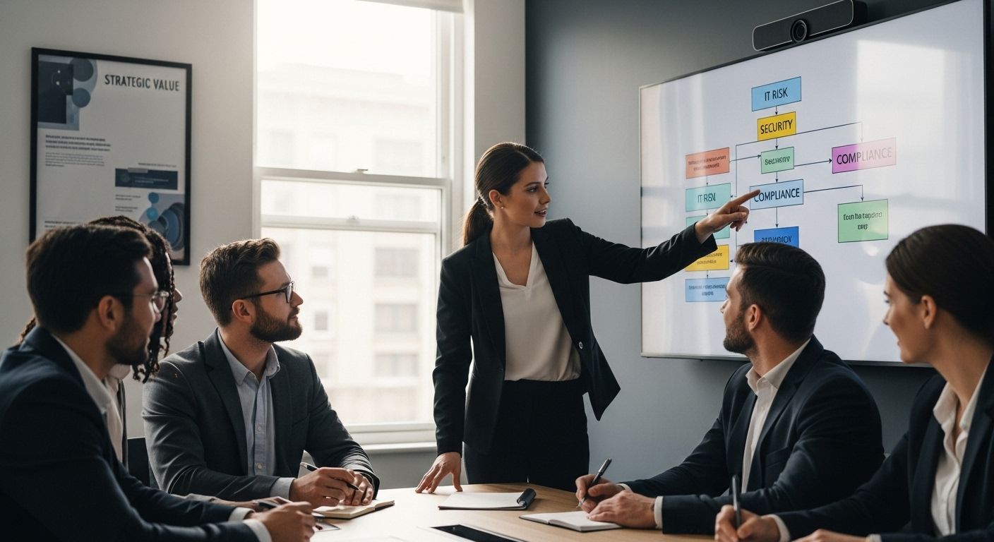 IT risk management business team