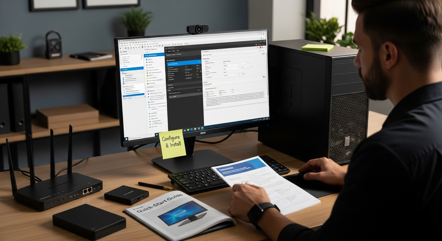 workstation configuration setup