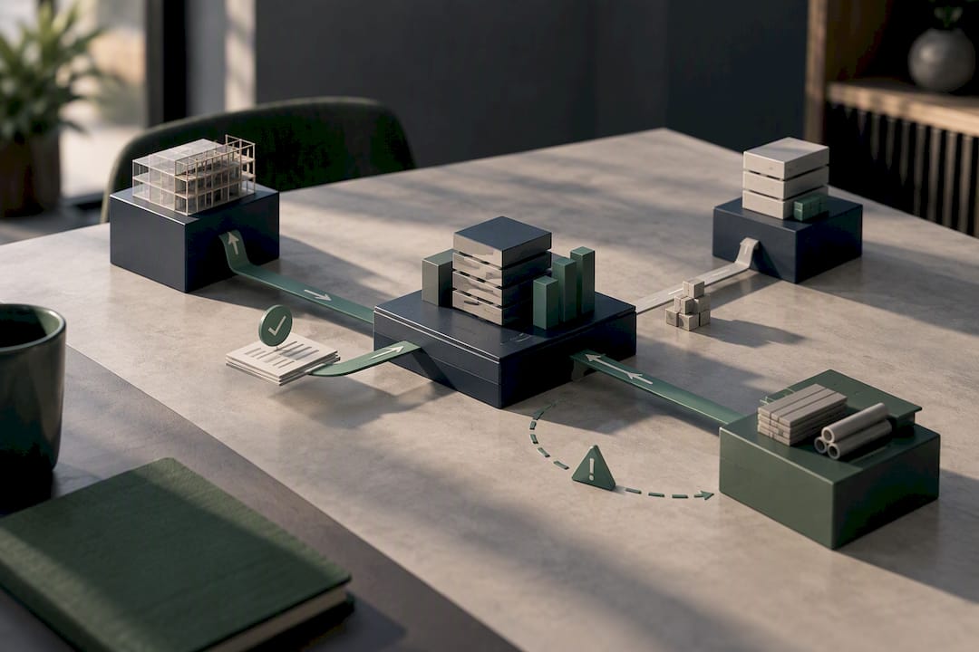 Systèmes BIM, ERP et ressources connectés au chantier