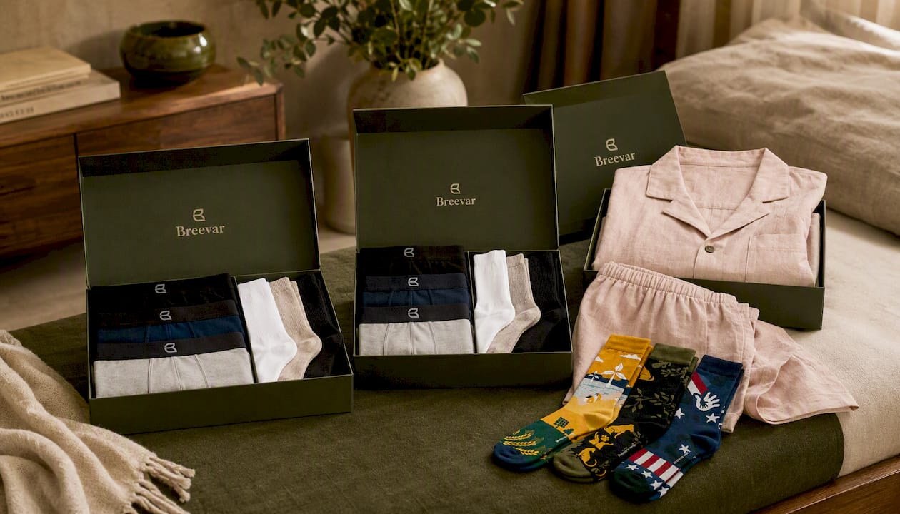 Naturally Better Underwear & Socks Essentials Gift Box