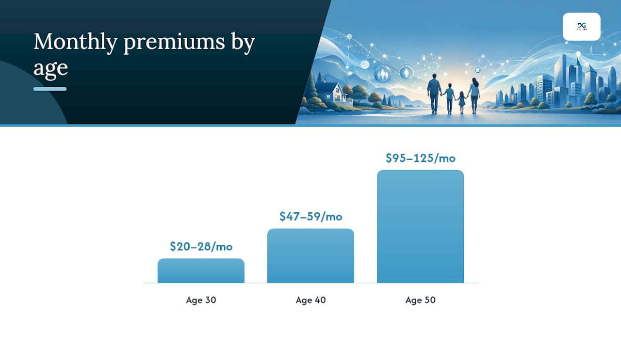 How Much Does 20 Year Term Life Insurance Cost? — overview diagram