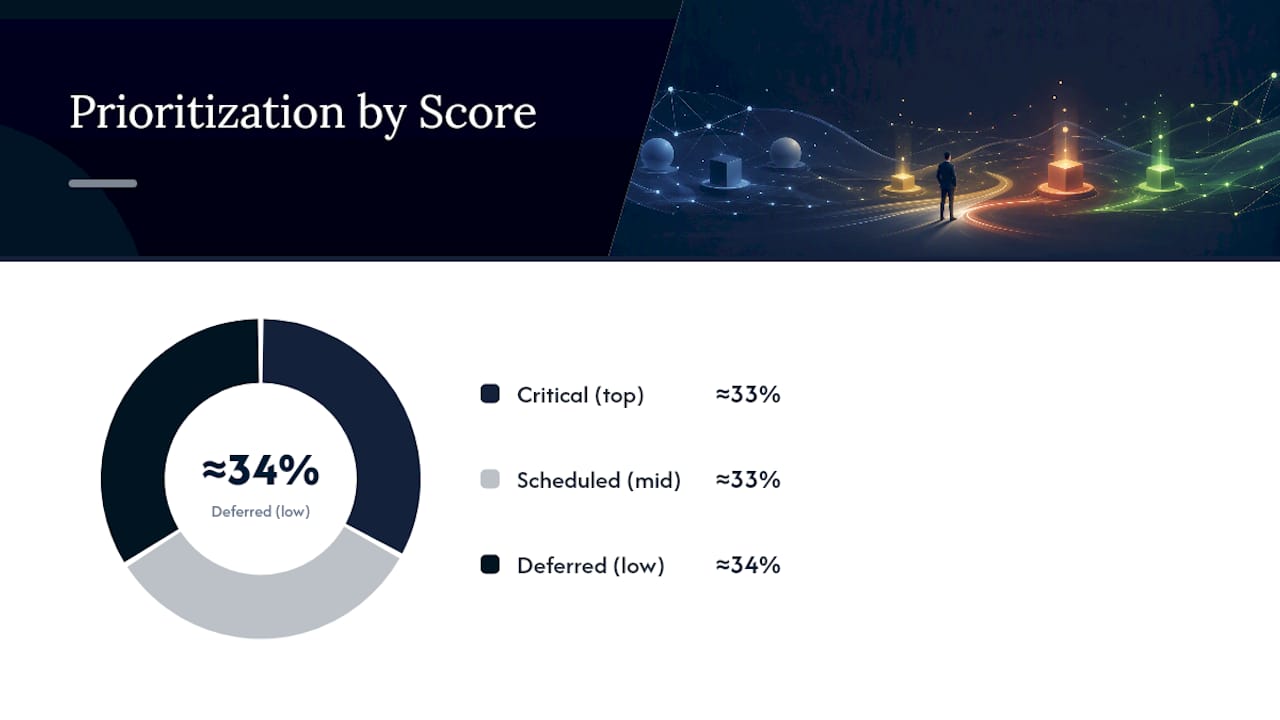 Scoring and Prioritization: Turning Findings Into Rank — overview diagram