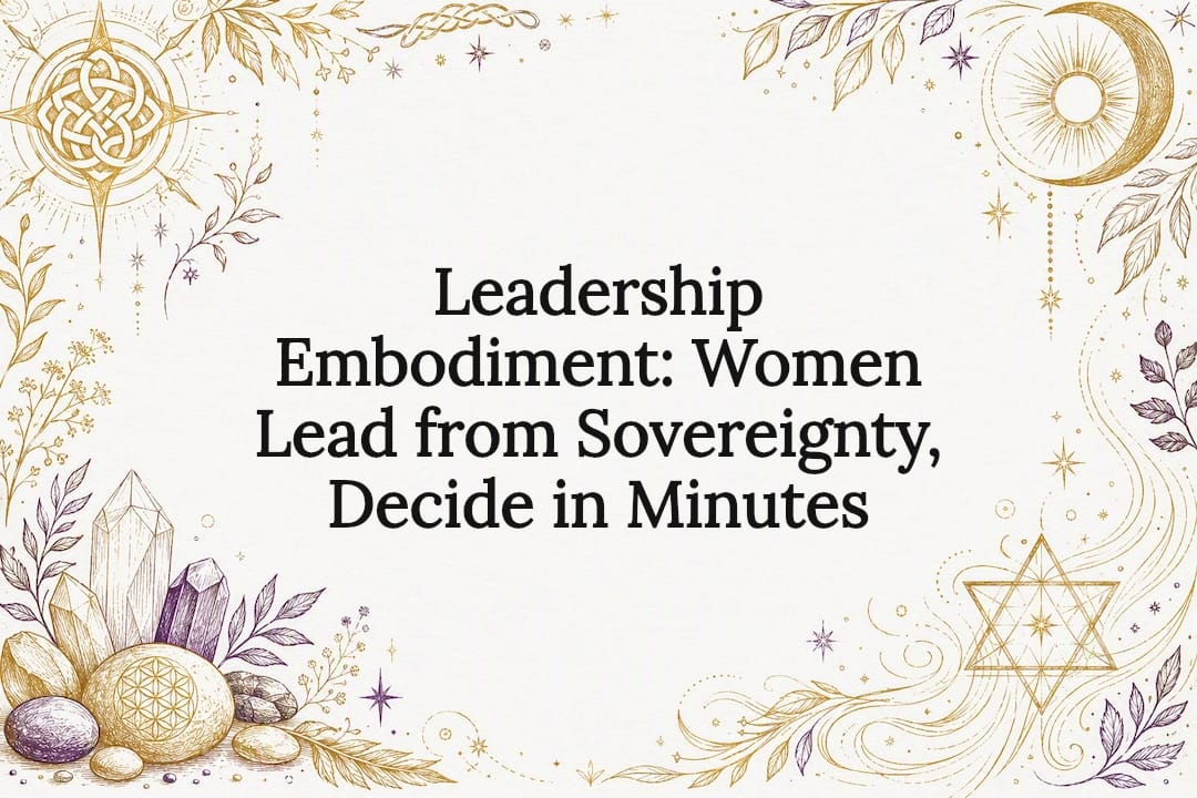 Decorative sovereign leadership title card