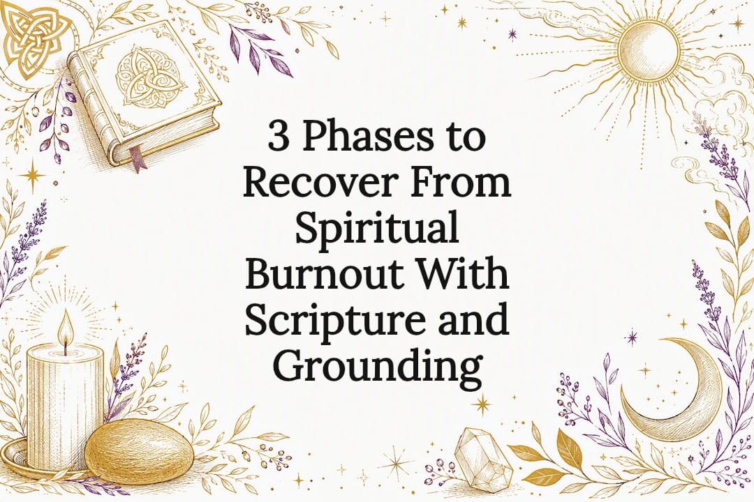 Spiritual burnout recovery title card