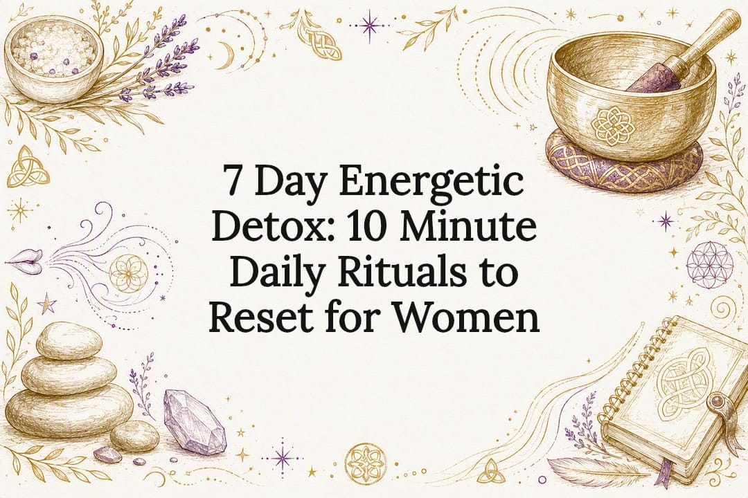 Energetic detox ritual title card