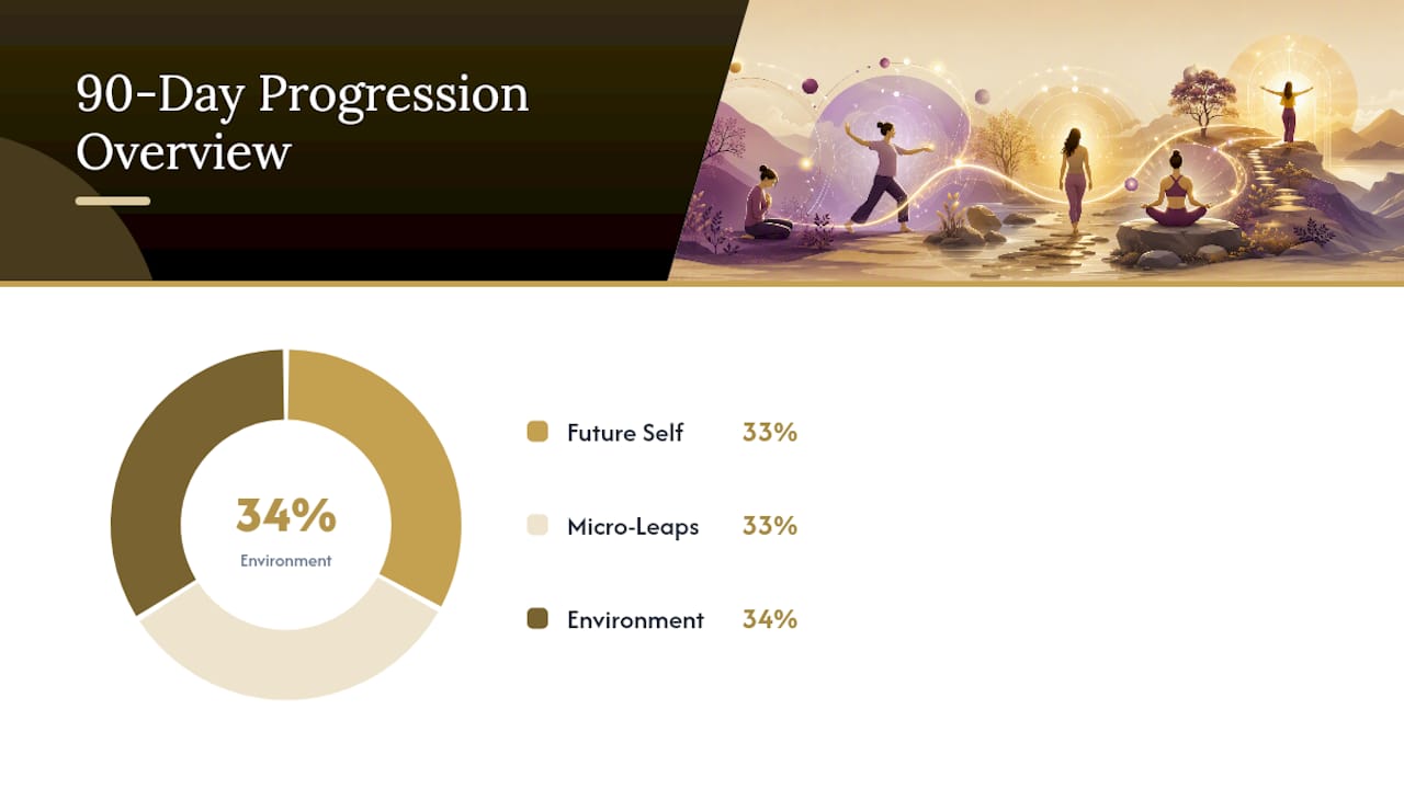 Ninety-day somatic integration progression