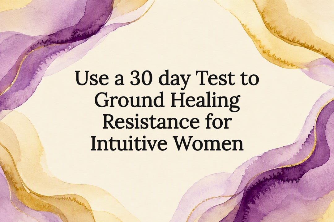 Decorative healing resistance title card
