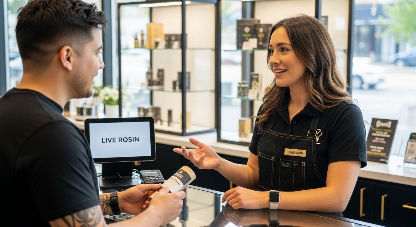 live rosin dispensary interaction