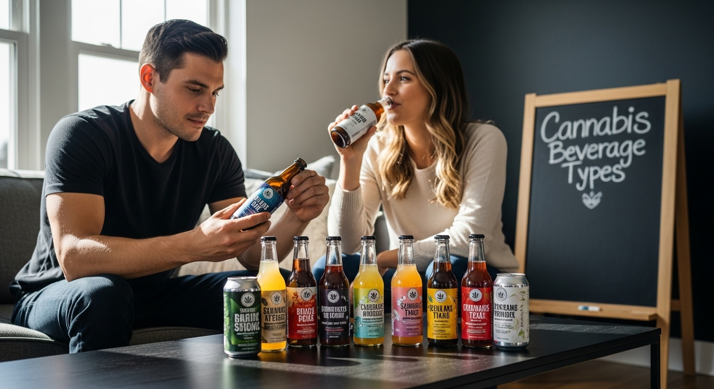 cannabis beverage types