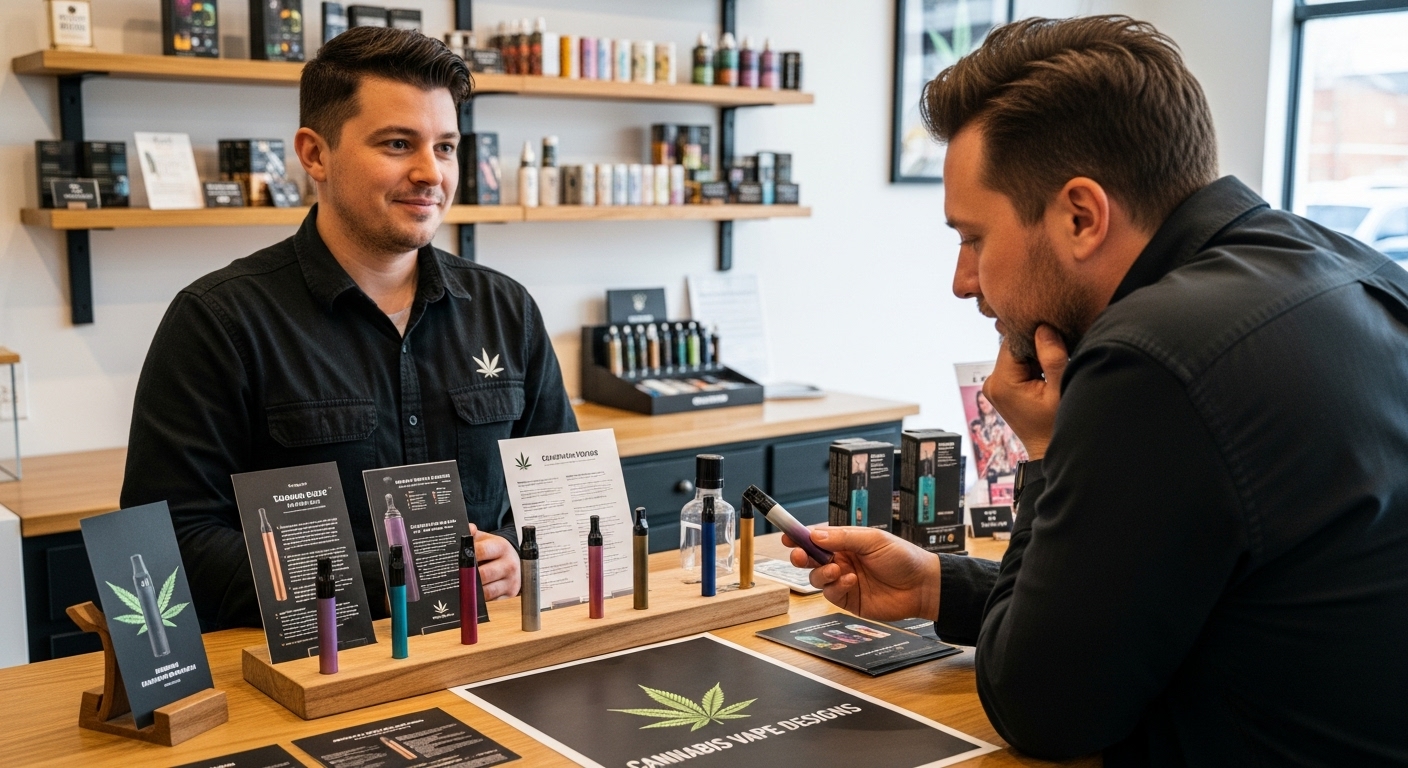 vape shop human interaction