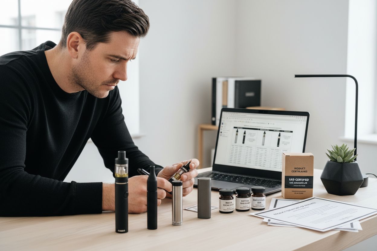 cannabis vape selection