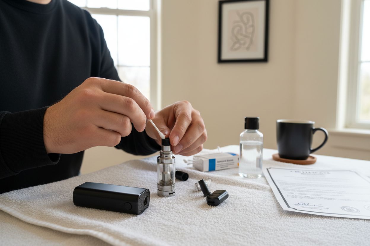 vape device maintenance