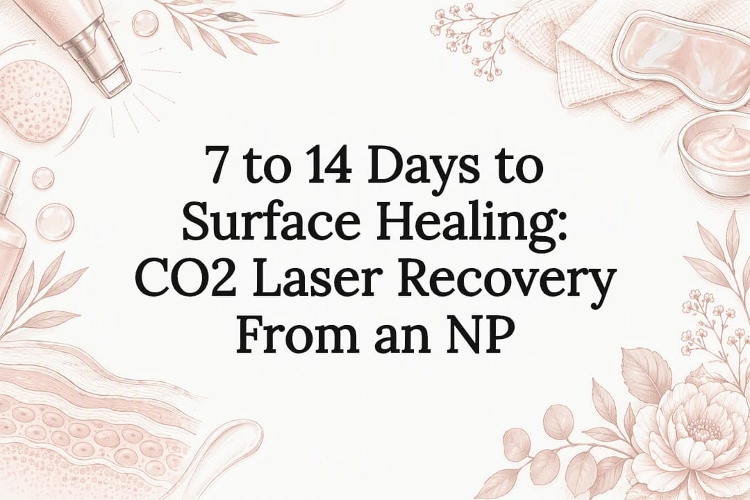 Decorative CO2 laser recovery title card