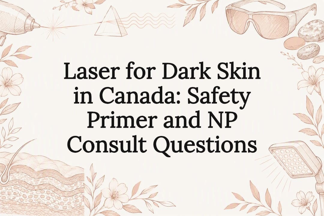 Decorative laser safety title card