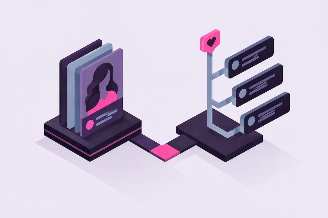 Build a Customizable AI Girlfriend With Three Line Example Dialogues