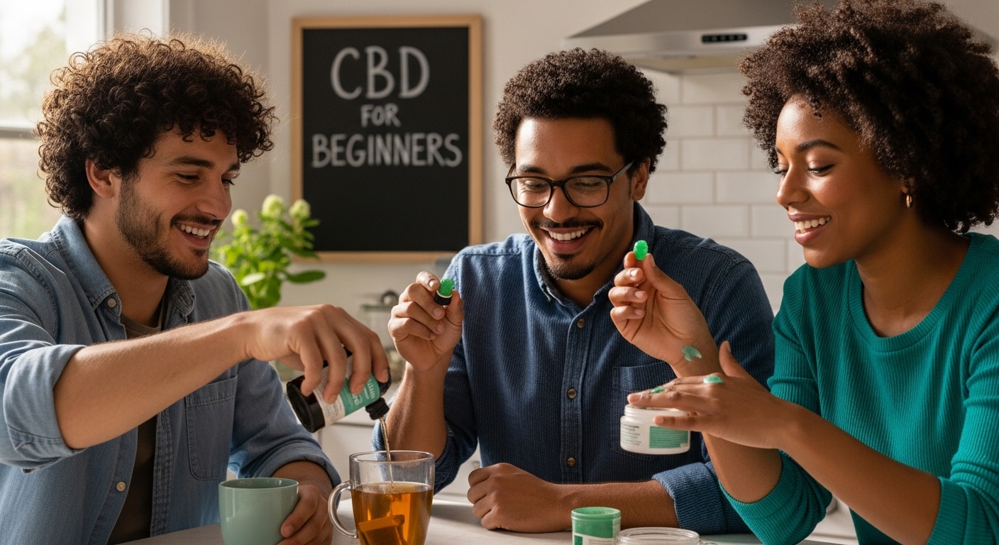 CBD beginner product usage
