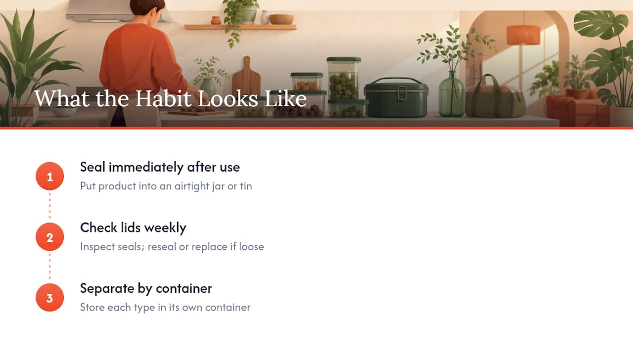 What Actually Changes Once You Build the Habit — overview diagram