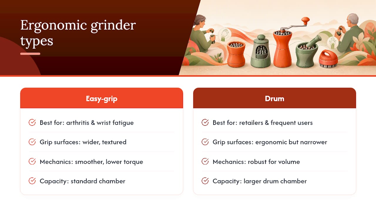 Shop Ergonomic Grinders Built for Real Hands — overview diagram