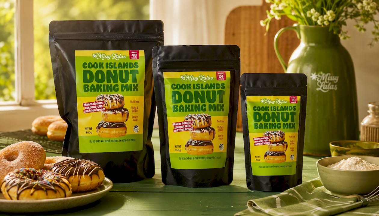 Cook Islands Donut Baking Mix – 250g