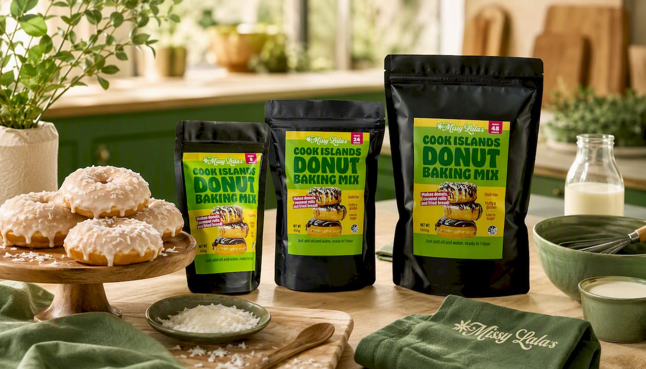 Cook Islands Donut Baking Mix – 250g