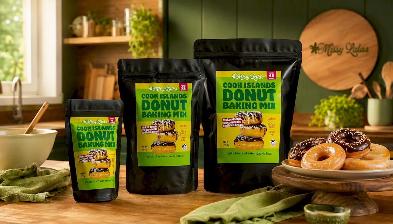 Cook Islands Donut Baking Mix – 250g