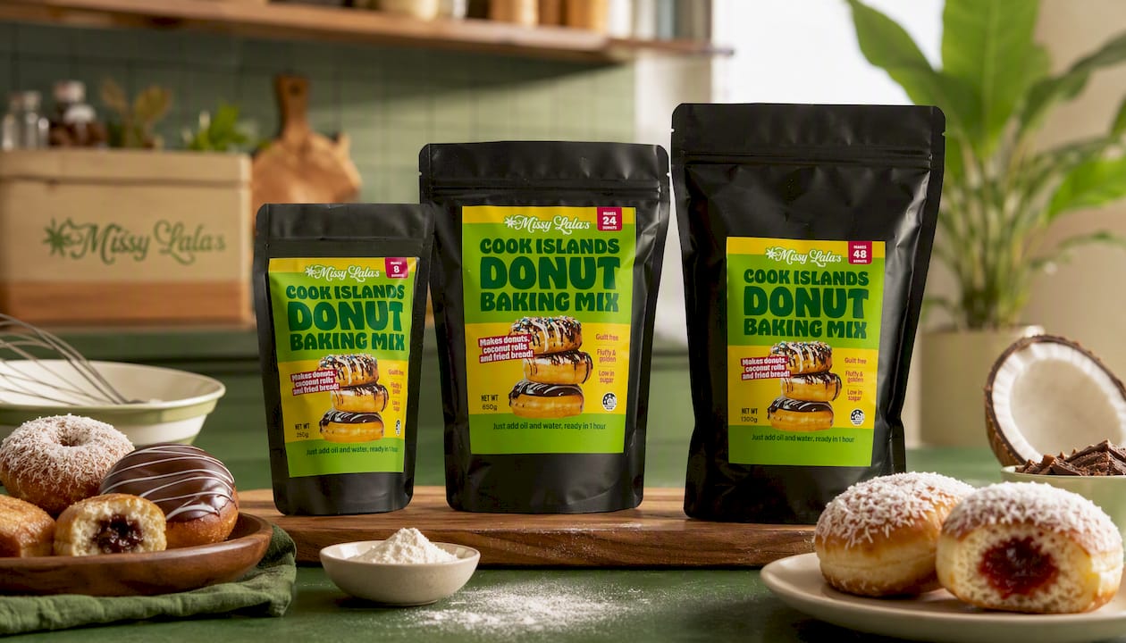 Cook Islands Donut Baking Mix – 250g