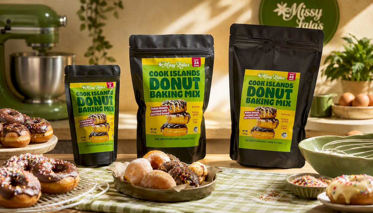 Cook Islands Donut Baking Mix – 250g