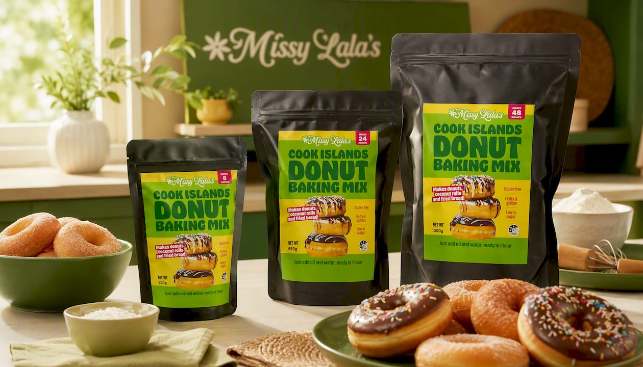 Cook Islands Donut Baking Mix – 250g