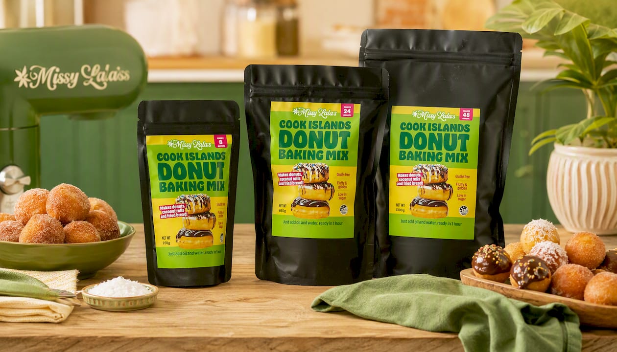 Cook Islands Donut Baking Mix – 250g
