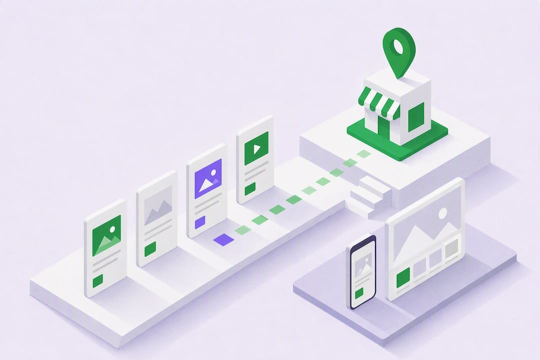 Illustration de publications utiles pour les commerces locaux