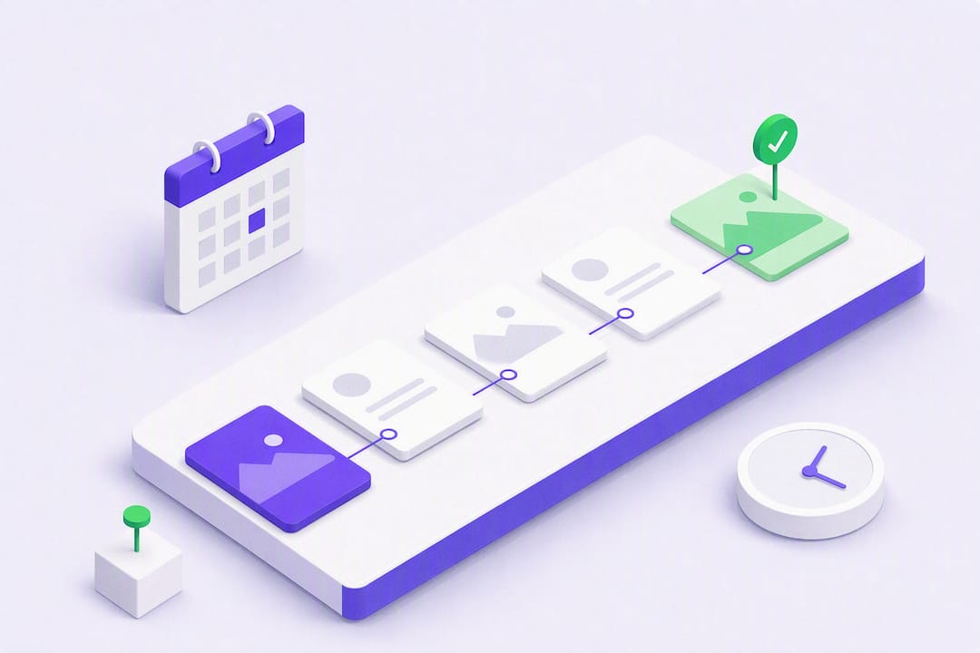 Illustration isométrique de la gestion Instagram