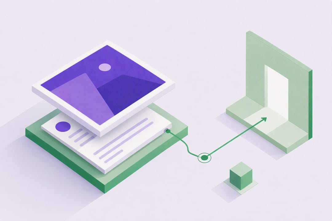 Représentation géométrique de publications accessibles