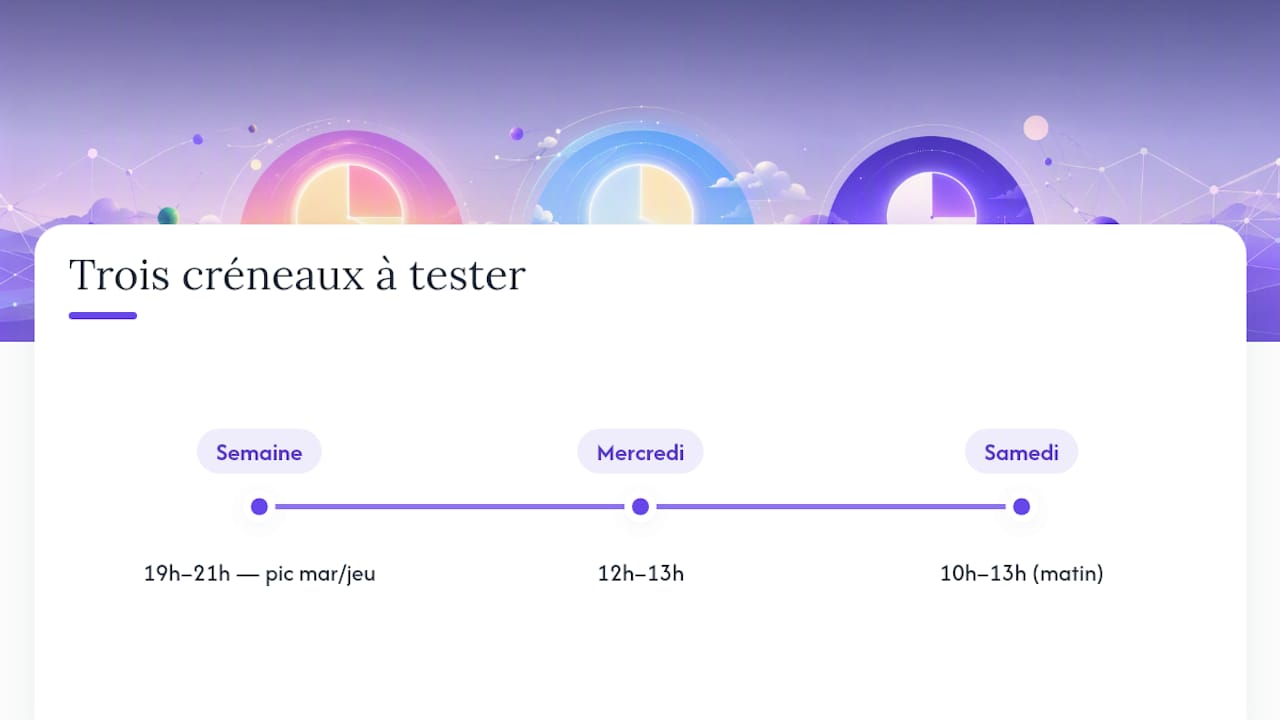 Trois créneaux TikTok à essayer