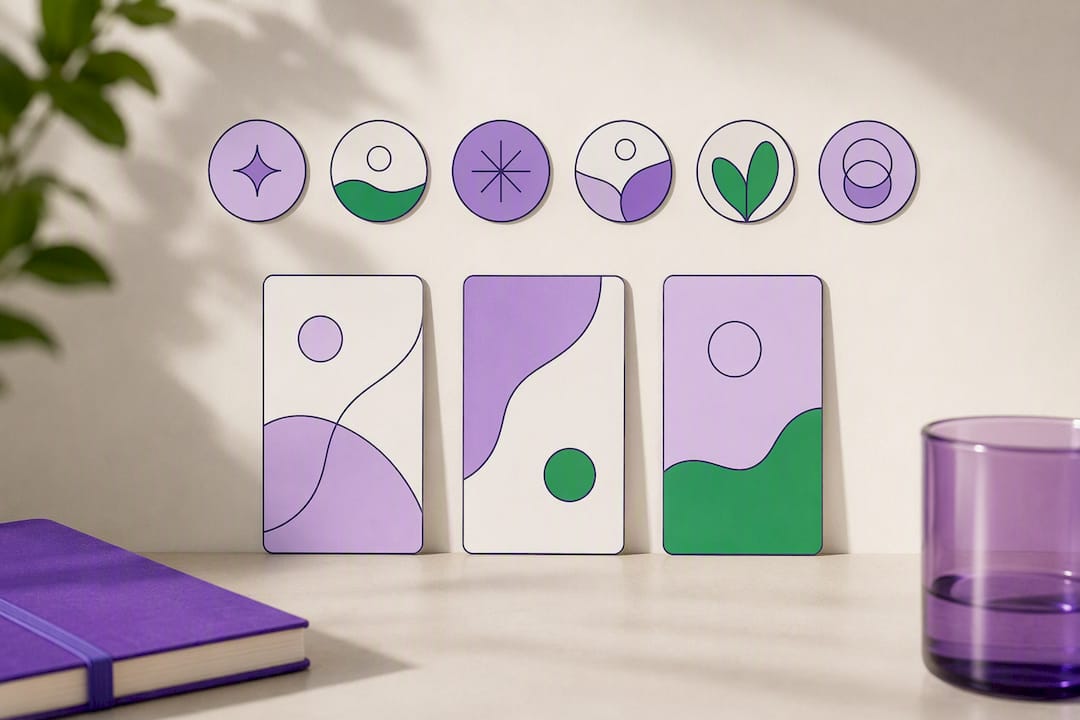 Icônes pour highlights et cartes stories harmonisées