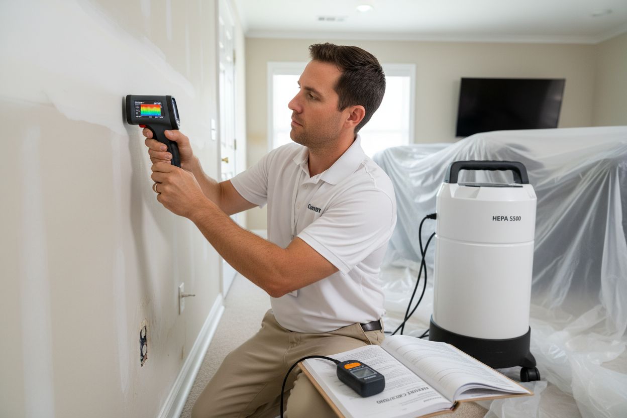 infrared moisture inspection