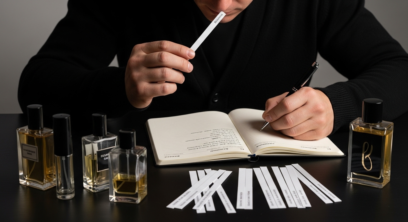 σημειώσεις δοκιμής αρώματος